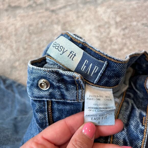 Vintage Gap Easy Fit Blue Jeans 4T - Picture 4 of 9